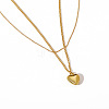 Alloy Pendant Necklaces WG28BBE-05-1