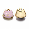 Alloy Enamel Charms ENAM-T011-95D-NR-3