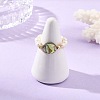 Adjustable Natural Abalone Shell/Paua Shell Finger Rings RJEW-JR01085-2