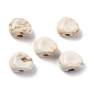 Two Tone Opaque Acrylic Beads X-MACR-Z002-01B-1