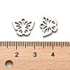 316 Surgical Stainless Steel Charms STAS-H190-01P-3
