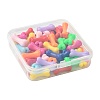 50Pcs UV Plating Acrylic Beads PACR-FS0001-09-6