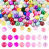 160Pcs 8 Styles Mixed Styles Acrylic Beads FACR-TA0001-13-2