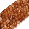 Natural Carnelian Beads Strands G-L642-G01-6mm-2