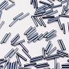 Glass Bugle Beads SEED-E001-12mm-129#-2