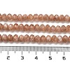 Natural Gold Sunstone Beads Strands G-B088-D18-02-5