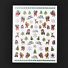 Christmas Theme Self Adhesive Nail Art Stickers MRMJ-A003-01I-1