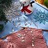 DIY Christmas Knitting Tool Sets HJEW-BC00022-5