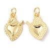 Rack Plating Brass Pendants KK-C021-08G-1