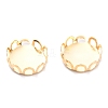 304 Stainless Steel Charms Cabochon Settings STAS-Y001-11G-2