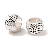 Tibetan Style Zinc Alloy Beads X-TIBEB-R063-014AS-RS-1