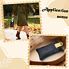 2Pcs 2 Colors PVC Imitation Leather Eyeglass Cases ABAG-CN0001-65-5