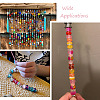 Craftdady 100Pcs 10 Colors Transparent Glass European Beads GLAA-CD0001-12-17