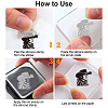 Custom PVC Plastic Clear Stamps DIY-WH0448-0632-7