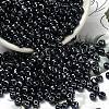 FGB 6/0 Grade A Round Glass Seed Beads SEED-Q008-4mm-F607-1
