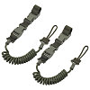 Nylon Outdoor Tactical Spring Lanyard AJEW-WH0752-319B-1
