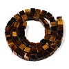 Natural Tiger Eye Beads Strands G-T139-6x6-29A-2