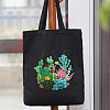 DIY Cactus & Succulent Plants Pattern Tote Bag Embroidery Kit PW22121382191-1