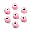 Opaque Printed Acrylic Beads OACR-G038-04D-1