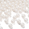 Frosted Plastic Imitation Pearl Beads KY-F022-10mm-01-1