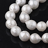 Natural Baroque Pearl Keshi Pearl Beads Strands PEAR-Q007-15-3
