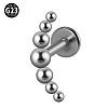 G23 Titanium Threadless Labrets for Women Men WG33C7B-103-1