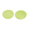 Spray Painted Natural Capiz Shell Connector Charms SSHEL-N039-03-01C-2