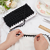 25 Yardss Polyester Elastic Button Looping Ribbons SRIB-WH0011-211B-3