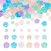 300Pcs 3 Style Transparent Resin Cabochons CRES-YS0001-05-1