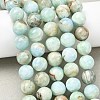 Natural Hemimorphite Beads Strands G-D352-A01-10mm-1