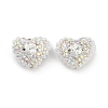 Polymer Clay Glass Rhinestone Beads CLAY-NH0001-13E-1