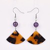 Cellulose Acetate(Resin) Dangle Earring EJEW-JE03157-01-2