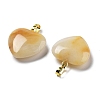 Natural Topaz Jade Pendants G-G956-B35-G-2