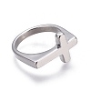 Tarnish Resistant 304 Stainless Steel Finger Rings RJEW-O032-12P-21.5mm-2