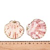 Natural Scallop Shell Big Pendants X-SSHEL-N038-12-3