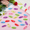 6Bags Plastic Scraf Clips JEWB-FH0002-77-4