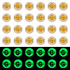 50G Luminous Transparent Acrylic Beads OACR-TAD0001-01G-1