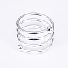 Iron Napkin Rings AJEW-WH0018-59P-1