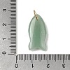 Natural Green Aventurine Pendants G-A297-01G-07-3