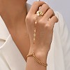 Alloy Star Link Ring Bracelets WG09712-04-1