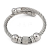 304 Stainless Steel Bangles for Women STAS-M023-17P-2