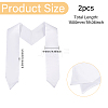 Satin Graduation Ribbon Etiquette Shoulder Belt AJEW-WH0609-002-2