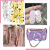 100G 5 Colors PVC Sequin Pendants KY-CY0001-20-5