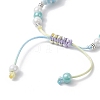 Handmade Porcelain Beaded Bracelets BJEW-JB12473-03-4