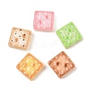 Opaque Resin Cabochons CRES-R456-06A-1