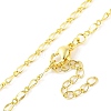 Brass Pave Clear Cubic Zirconia Pendant Necklaces for Women NJEW-S430-03G-02-3