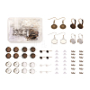 Fashewelry Brass Earring Finding Sets FIND-FW0001-19-17