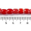 Handmade Lampwork Chevron Beads Strands X-LAMP-K041-01B-20-5