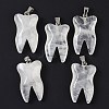 Natural Quartz Crystal Pendants G-G115-01C-2