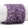 Natural Chevron Amethyst Beads Strands G-K256-51-4mm-4